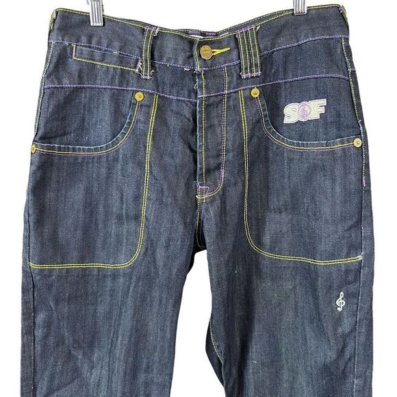 Vintage Songs of Freedom 5 Pocket Jeans - Picture 2 of 16